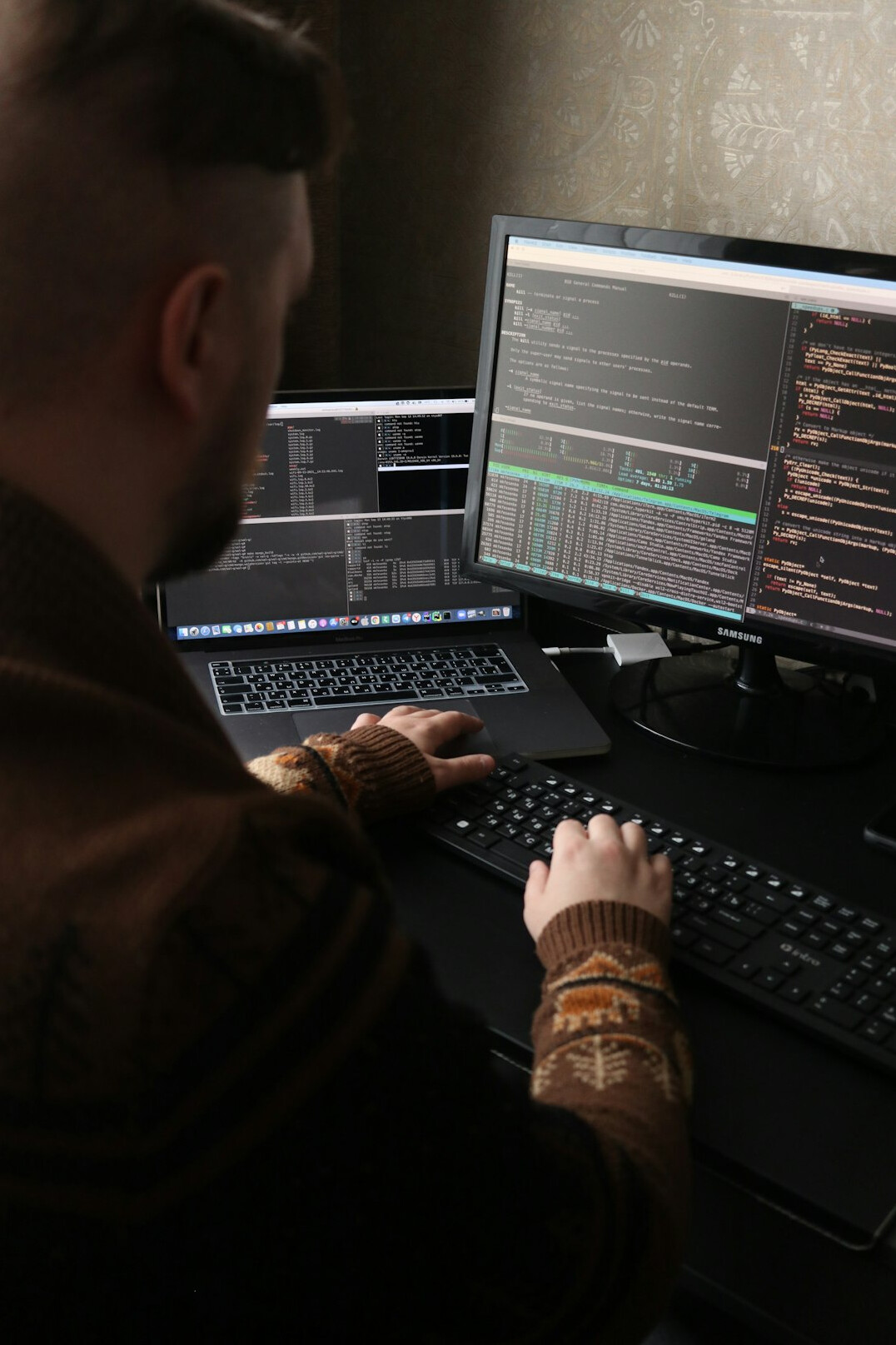 person starting coding journey